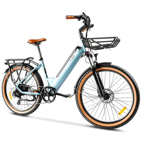 K601 250W 36V 16Ah Lithium Battery 50Nm Wide Tire E-Bike 26*2.5