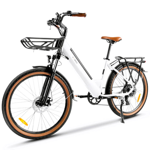 K601 250W 36V 16Ah Lithium Battery 50Nm Wide Tire E-Bike 26*2.5